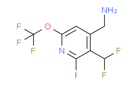 AM154445 | 1804352-60-0 | 4-(Aminomethyl)-3-(difluoromethyl)-2-iodo-6-(trifluoromethoxy)pyridine