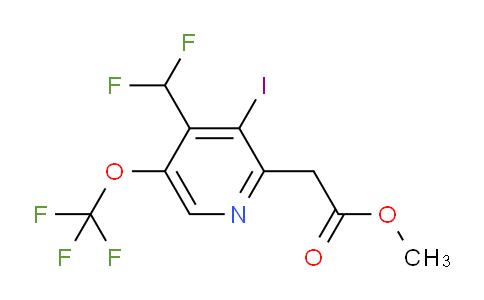 AM154446 | 1806173-40-9 | Methyl 4-(difluoromethyl)-3-iodo-5-(trifluoromethoxy)pyridine-2-acetate