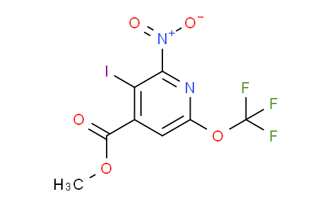 Methyl 3-iodo-2-nitro-6-(trifluoromethoxy)pyridine-4-carboxylate