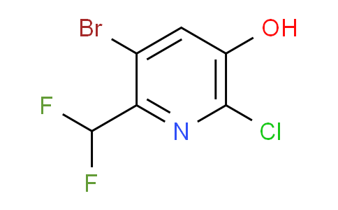 AM15447 | 1805350-06-4 | 3-Bromo-6-chloro-2-(difluoromethyl)-5-hydroxypyridine