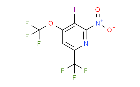 AM154477 | 1804774-85-3 | 3-Iodo-2-nitro-4-(trifluoromethoxy)-6-(trifluoromethyl)pyridine