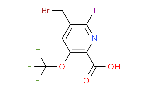 AM154483 | 1805021-05-9 | 3-(Bromomethyl)-2-iodo-5-(trifluoromethoxy)pyridine-6-carboxylic acid