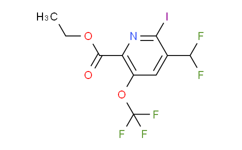 AM154498 | 1804634-35-2 | Ethyl 3-(difluoromethyl)-2-iodo-5-(trifluoromethoxy)pyridine-6-carboxylate
