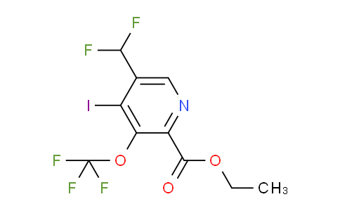 AM154502 | 1806180-86-8 | Ethyl 5-(difluoromethyl)-4-iodo-3-(trifluoromethoxy)pyridine-2-carboxylate
