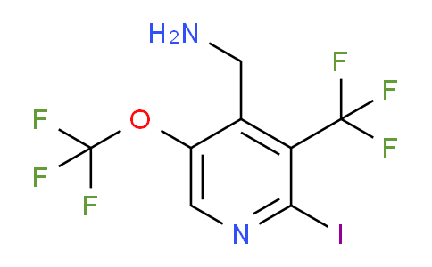 AM154507 | 1806134-90-6 | 4-(Aminomethyl)-2-iodo-5-(trifluoromethoxy)-3-(trifluoromethyl)pyridine
