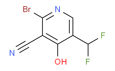 AM15451 | 1805229-39-3 | 2-Bromo-3-cyano-5-(difluoromethyl)-4-hydroxypyridine