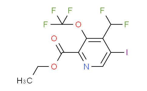 AM154515 | 1803991-12-9 | Ethyl 4-(difluoromethyl)-5-iodo-3-(trifluoromethoxy)pyridine-2-carboxylate