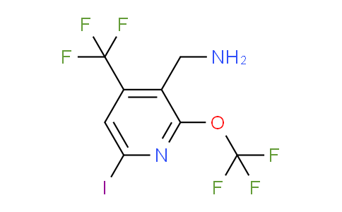 AM154520 | 1805012-68-3 | 3-(Aminomethyl)-6-iodo-2-(trifluoromethoxy)-4-(trifluoromethyl)pyridine