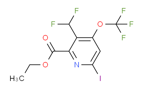 AM154522 | 1806745-61-8 | Ethyl 3-(difluoromethyl)-6-iodo-4-(trifluoromethoxy)pyridine-2-carboxylate