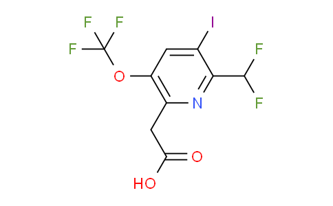 AM154526 | 1804439-96-0 | 2-(Difluoromethyl)-3-iodo-5-(trifluoromethoxy)pyridine-6-acetic acid