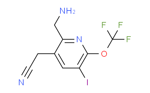 AM154533 | 1805012-73-0 | 2-(Aminomethyl)-5-iodo-6-(trifluoromethoxy)pyridine-3-acetonitrile