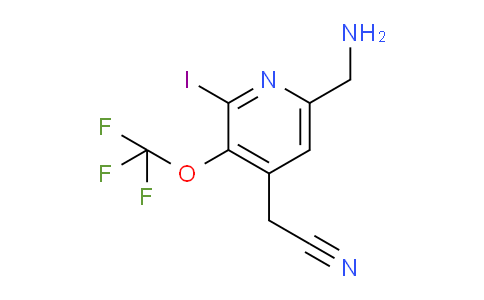AM154539 | 1806741-36-5 | 6-(Aminomethyl)-2-iodo-3-(trifluoromethoxy)pyridine-4-acetonitrile