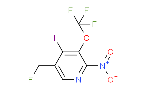 5-(Fluoromethyl)-4-iodo-2-nitro-3-(trifluoromethoxy)pyridine