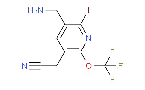 AM154551 | 1806135-18-1 | 3-(Aminomethyl)-2-iodo-6-(trifluoromethoxy)pyridine-5-acetonitrile