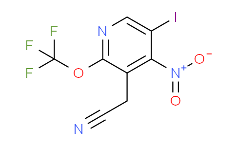 AM154554 | 1804477-82-4 | 5-Iodo-4-nitro-2-(trifluoromethoxy)pyridine-3-acetonitrile