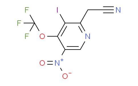 AM154556 | 1804477-95-9 | 3-Iodo-5-nitro-4-(trifluoromethoxy)pyridine-2-acetonitrile
