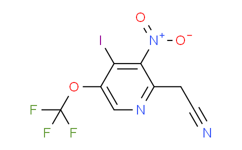 AM154575 | 1806167-48-5 | 4-Iodo-3-nitro-5-(trifluoromethoxy)pyridine-2-acetonitrile