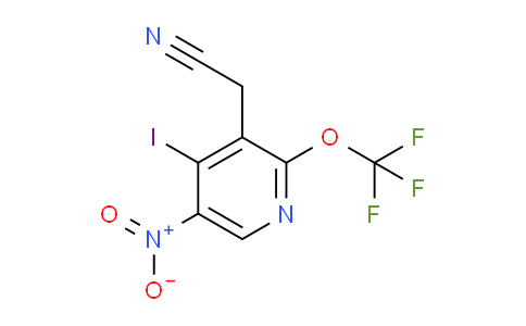 AM154583 | 1803960-42-0 | 4-Iodo-5-nitro-2-(trifluoromethoxy)pyridine-3-acetonitrile