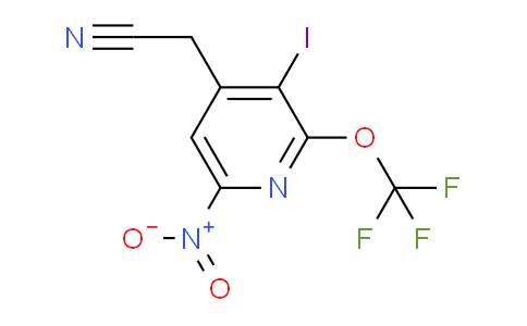 AM154589 | 1804774-93-3 | 3-Iodo-6-nitro-2-(trifluoromethoxy)pyridine-4-acetonitrile