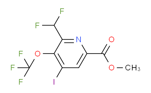 AM154598 | 1804864-85-4 | Methyl 2-(difluoromethyl)-4-iodo-3-(trifluoromethoxy)pyridine-6-carboxylate