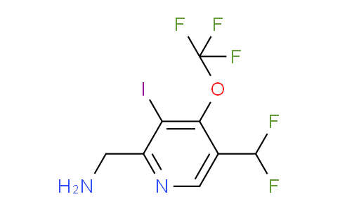 AM154609 | 1806740-84-0 | 2-(Aminomethyl)-5-(difluoromethyl)-3-iodo-4-(trifluoromethoxy)pyridine