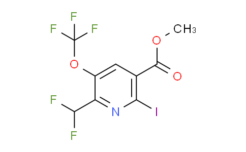 AM154610 | 1806180-59-5 | Methyl 2-(difluoromethyl)-6-iodo-3-(trifluoromethoxy)pyridine-5-carboxylate