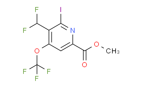 AM154614 | 1806026-55-0 | Methyl 3-(difluoromethyl)-2-iodo-4-(trifluoromethoxy)pyridine-6-carboxylate
