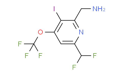 AM154615 | 1804844-84-5 | 2-(Aminomethyl)-6-(difluoromethyl)-3-iodo-4-(trifluoromethoxy)pyridine
