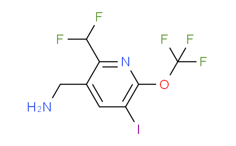 AM154618 | 1806249-57-9 | 3-(Aminomethyl)-2-(difluoromethyl)-5-iodo-6-(trifluoromethoxy)pyridine