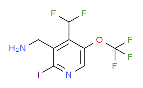 AM154620 | 1805012-44-5 | 3-(Aminomethyl)-4-(difluoromethyl)-2-iodo-5-(trifluoromethoxy)pyridine