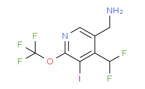AM154621 | 1804778-56-0 | 5-(Aminomethyl)-4-(difluoromethyl)-3-iodo-2-(trifluoromethoxy)pyridine