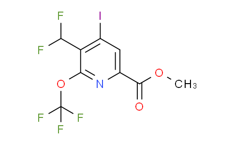 AM154622 | 1805096-52-9 | Methyl 3-(difluoromethyl)-4-iodo-2-(trifluoromethoxy)pyridine-6-carboxylate