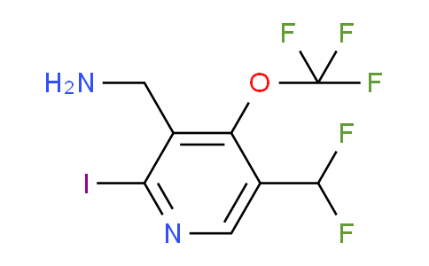 AM154623 | 1804738-83-7 | 3-(Aminomethyl)-5-(difluoromethyl)-2-iodo-4-(trifluoromethoxy)pyridine