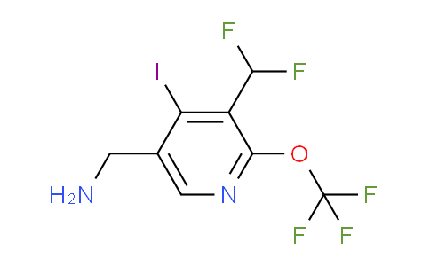 AM154624 | 1806194-10-4 | 5-(Aminomethyl)-3-(difluoromethyl)-4-iodo-2-(trifluoromethoxy)pyridine