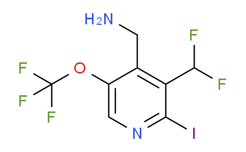 AM154629 | 1804367-24-5 | 4-(Aminomethyl)-3-(difluoromethyl)-2-iodo-5-(trifluoromethoxy)pyridine