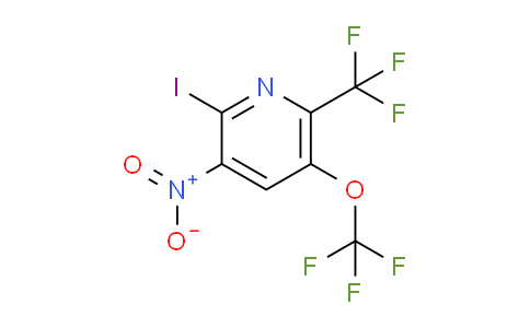 AM154639 | 1804351-23-2 | 2-Iodo-3-nitro-5-(trifluoromethoxy)-6-(trifluoromethyl)pyridine