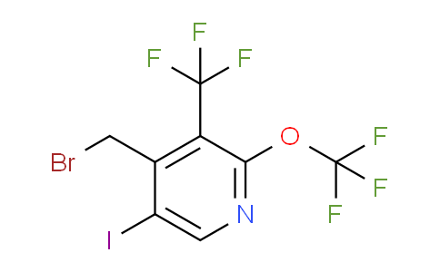 4-(Bromomethyl)-5-iodo-2-(trifluoromethoxy)-3-(trifluoromethyl)pyridine