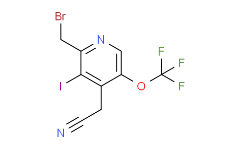 AM154654 | 1806136-33-3 | 2-(Bromomethyl)-3-iodo-5-(trifluoromethoxy)pyridine-4-acetonitrile