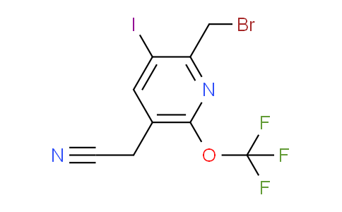 AM154657 | 1804626-52-5 | 2-(Bromomethyl)-3-iodo-6-(trifluoromethoxy)pyridine-5-acetonitrile