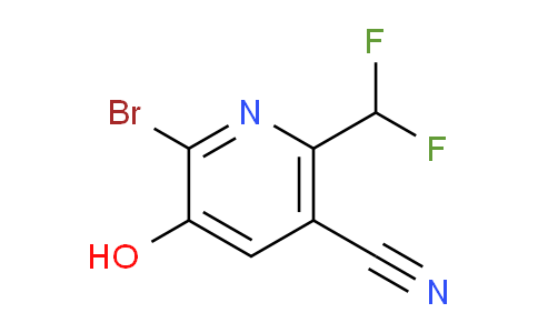AM15466 | 1805229-68-8 | 2-Bromo-5-cyano-6-(difluoromethyl)-3-hydroxypyridine
