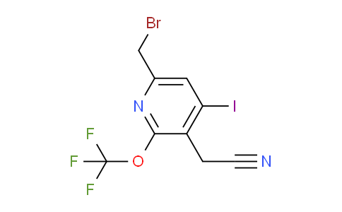 AM154662 | 1804365-14-7 | 6-(Bromomethyl)-4-iodo-2-(trifluoromethoxy)pyridine-3-acetonitrile