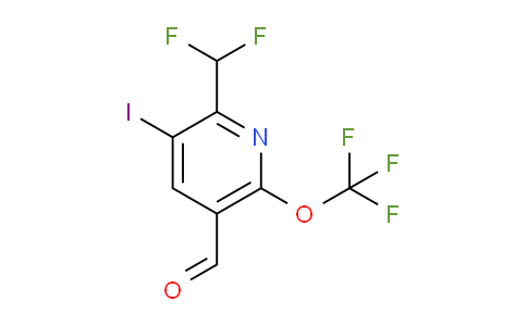 AM154670 | 1806179-87-2 | 2-(Difluoromethyl)-3-iodo-6-(trifluoromethoxy)pyridine-5-carboxaldehyde