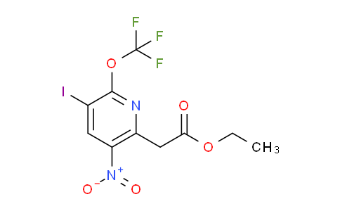 AM154673 | 1806748-46-8 | Ethyl 3-iodo-5-nitro-2-(trifluoromethoxy)pyridine-6-acetate