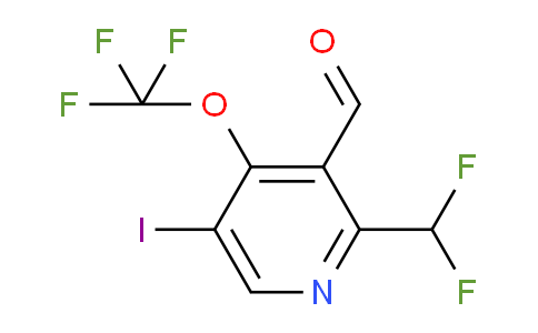 AM154678 | 1804916-48-0 | 2-(Difluoromethyl)-5-iodo-4-(trifluoromethoxy)pyridine-3-carboxaldehyde