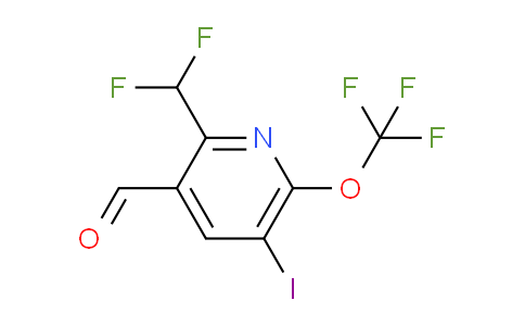 AM154682 | 1806180-07-3 | 2-(Difluoromethyl)-5-iodo-6-(trifluoromethoxy)pyridine-3-carboxaldehyde