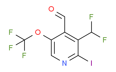 AM154687 | 1805096-09-6 | 3-(Difluoromethyl)-2-iodo-5-(trifluoromethoxy)pyridine-4-carboxaldehyde