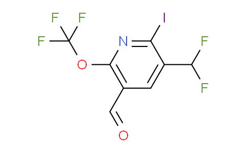 AM154688 | 1804781-15-4 | 3-(Difluoromethyl)-2-iodo-6-(trifluoromethoxy)pyridine-5-carboxaldehyde