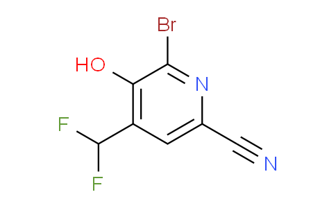 AM15469 | 1805009-85-1 | 2-Bromo-6-cyano-4-(difluoromethyl)-3-hydroxypyridine