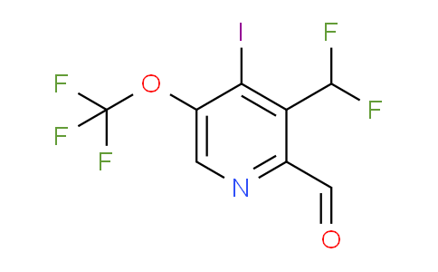 AM154692 | 1806239-06-4 | 3-(Difluoromethyl)-4-iodo-5-(trifluoromethoxy)pyridine-2-carboxaldehyde