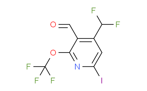 AM154701 | 1804916-71-9 | 4-(Difluoromethyl)-6-iodo-2-(trifluoromethoxy)pyridine-3-carboxaldehyde